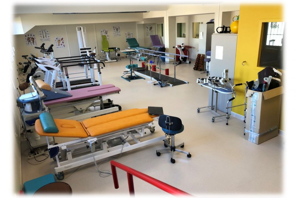 Le plateau de rééducation de l’Etablissement Public de Santé National de Fresnes Le plateau de rééducation de l’Etablissement Public de Santé National de Fresnes